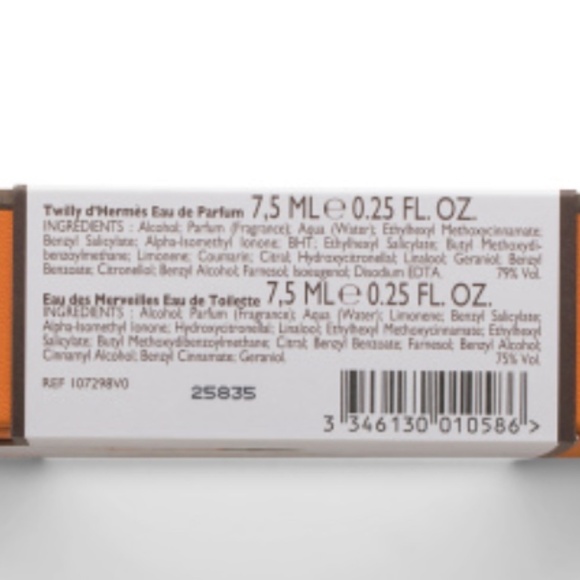 NWT HERMES Made In France 4pc Mini Fragrance Discovery Set - Picture 2 of 9